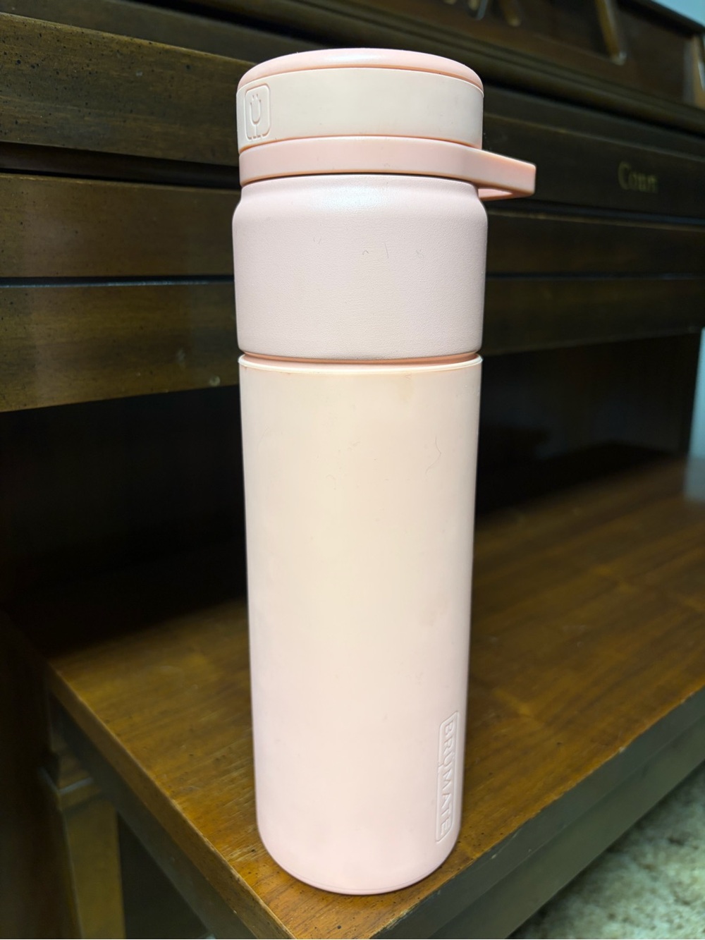 Soft Pink Insulated Travel Bottle - Sleek Everyday Hydration